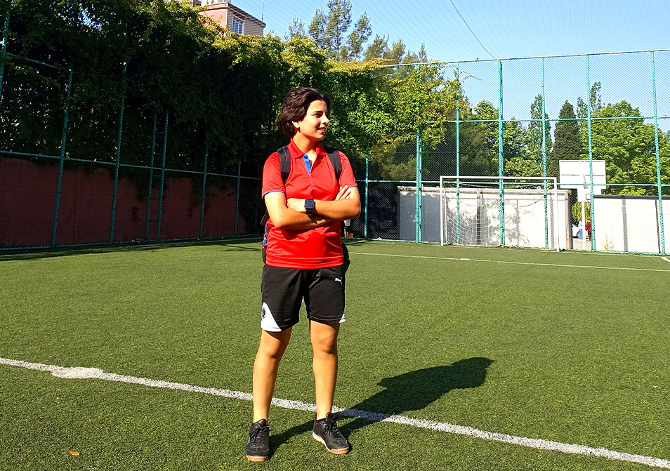 Beni orta saha mevkisi için öne çıkaran özelliğim iki ayağımı da aktif olarak kullanabilmem